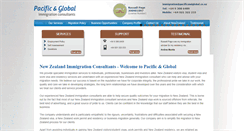 Desktop Screenshot of pacificandglobal.co.nz